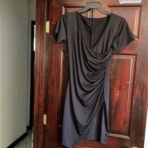 Cute mock wrap dress